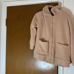 Pink teddy bear jacket